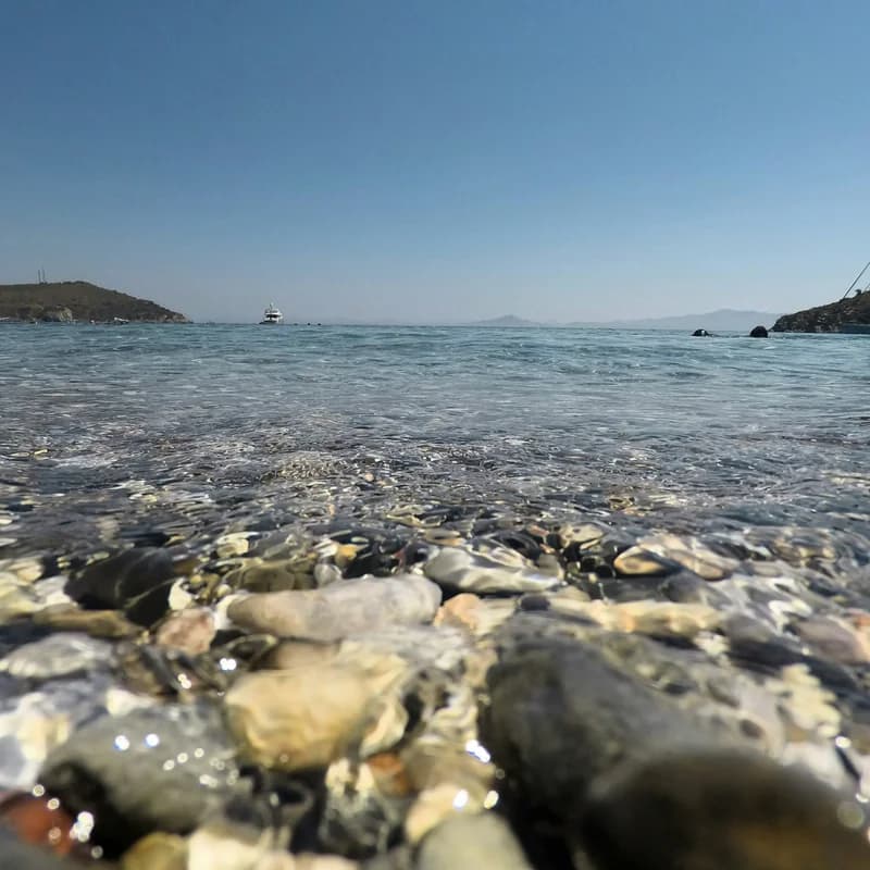 Bodrum'da turkuaz deniz